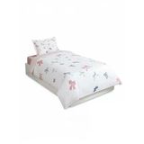 Özdilek Princess Ribbons Tek Kişilik Nevresim Takımı – Lastikli Çarşaflı – %100 Pamuk