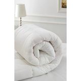 Özdilek Ranforce (%100 Pamuk Kumaş) Battal Boy Çift Kişilik (King Size) Yorgan (215X235)-Beyaz
