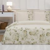 Özdilek Ranforce Çift Kişilik Pike Takımı Paisley Wind Lastikli Çarşaf 160 * 200cm%100 pamuk