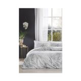 Özdilek Ranforce Frunze Gri Çift Kişilik 100x120 cm Nevresim Takımı