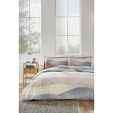 Özdilek Ranforce Moderno Wave Kahve 200 x 220 cm Çift Kişilik Nevresim Takımı