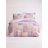 Özdilek Ranforce Retalhos Çift Kişilik Nevresim Takımı – %100 Pamuk - 01P-Pembe - 160 x 220 cm