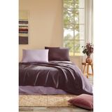 Özdilek Rf -Colourist Vizon Mürdüm- Çift Kişilik Pike Takımı - Mor - 200 x 230