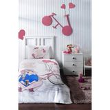 Özdilek Rf -Enjoy Beyaz- Kız Çocuk Tek Kişilik Pike Takımı - 160 x 230
