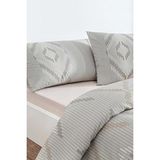 Özdilek Rf -Linea Etnica Krem- Çift Kişilik Pike Takımı