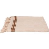 Özdilek Shell Line Peştamal Banyo Havlusu 90x150 cm - 90 x 150 cm - Bej