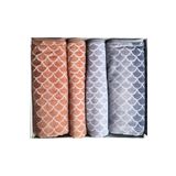 Özdilek SHELL OMBRE GRI-KAHVE BEST SET HAMAM TAKIMI OZD-SHELL