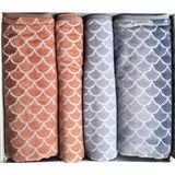 Özdilek Shell Ombre Grı-Kahve Best Set Hamam Takımı - Standart