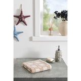 Özdilek Shell Plaid Kadife El ve Yüz Havlusu 50X90 cm - 50 x 90 cm - Bej