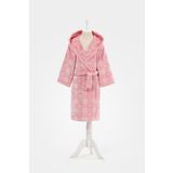 Özdilek Shell Plaid Kapüşonlu Kadife 5/6 Yaş Çocuk Bornozu