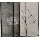 Özdilek Soft Leaf Yeşil Koyu Yeşil 4 Parça Best Hamam Seti Banyo Havlu Takımı