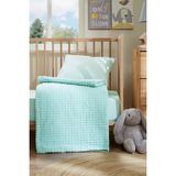 Özdilek Soft Piramit Bebek Battaniyesi 90X110 cm - Mint - 90 x 110 cm