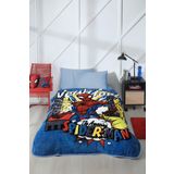 Özdilek Spiderman New York Disney Lisanslı Tek Kişilik Çocuk Battaniyesi 155x215 Cm