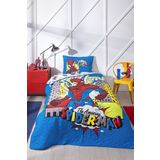Özdilek Spiderman New York Tek Kişilik Disney Lisanslı Çocuk Yatak Örtüsü 160x230 Cm