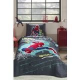 Özdilek Spiderman Street Tek Kişilik Disney Lisanslı Çocuk Yatak Örtüsü 160x230 cm