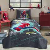 Özdilek Spiderman Street Tek Kişilik Disney Lisanslı Çocuk Yatak Örtüsü 72044334
