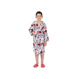 Özdilek Spiderman Wall Disney Lisanslı 9/10 Yaş Kapüşonlu Çocuk Bornozu