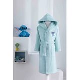 Özdilek Stitch Disney Lisanslı Çocuk Bornoz 7/8 Yaş - 7 - 8 Yaş - Su Yeşili