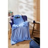 Özdilek Stitch Disney Lisanslı Kapüşonlu Çocuk Battaniyesi