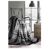 Özdilek Striped Pamuklu Lacivert 150x200 cm Tek Kişilik Battaniye