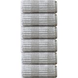 Özdilek Striscai 50X90 cm El-Yüz Havlusu 6'lı Kahverengi - 50 x 90 cm - Çok Renkli