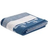 Özdilek Summer Heat Sailor Kadife El ve Yüz Havlusu 50x90 cm - 50 x 90 cm - Gri