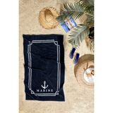 Özdilek Sun Maritime Line Plaj Havlusu 90X150 cm - Lacivert