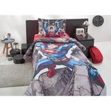 Özdilek Superman Stone Tek Kişilik 120x180 cm Açık Kahverengi Kapitone Nevresim Takımı