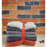 Özdilek Svv Border -6 Lı- Kalın & Yumuşak Mutfak Havlusu (33X33) - V5 - 33 x 33 cm - Gri