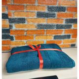 Özdilek Svv Border Büyük Boy Banyo Havlusu (89x173) - Dark Teal (Koyu Turkuaz)
