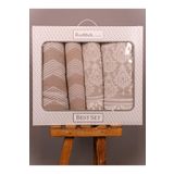 Özdilek Tappeto Krem-Krem Best Set Hamam Takımı