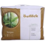 Özdilek Tek Kişilik Bambu Yorgan Bamboo Fiber Antialerjik 155X215 - 155 x 215 cm - Beyaz