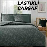 Özdilek Tek Kişilik ( Çarşafı Lastikli ) Nevresim Takımı Barocco - 09-Yeşil - 200 x 220 cm