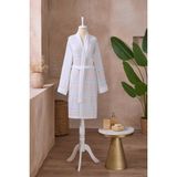 Özdilek Textura Peştamal Kimono Bornoz - L - XL - Bej