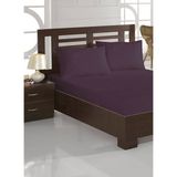 Özdilek Trend Yastık Kılıflı Mürdüm Tek Kişilik 100x200 cm Çarşaf