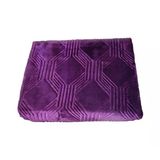 Özdilek Trendy Art Deco Battaniye Mürdüm