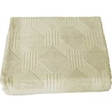 Özdilek Trendy Art Deco Tek Kişilik Battaniye Bej 155X220 - 155 x 220 cm