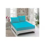 Özdilek Trendy Çarşaf Fit Yastık Ranforce Turkuaz 100 X 200