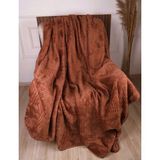 Özdilek Trendy Embos Tek Kişilik BATTANIYE(155X220)-ART Deco Cameo Brown - 155 x 220 cm - Kahve