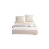 Özdilek Trendy Fitted Ranforce Bej 100x200 cm Tek Kişilik Çarşaf