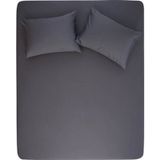 Özdilek Trendy Ranforce Antrasit 160x200 cm Fitted Çarşaf