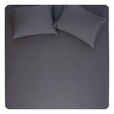 Özdilek Trendy Ranforce Yastıklı Antrasit 100x200 cm Fitted Çarşaf