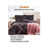 Özdilek Trendy Snazzy Siyah Battaniyeli Çift Kişilik Nevresim Takımı