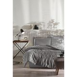 Özdilek Trioline Tek Kişilik Lastikli Fitted Çarşaf Nevresim Takımı - Antrasit - 160 x 220 cm