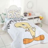 Özdilek Tweety Happy Kapitone Tek Kişilik Nevresim Takımı
