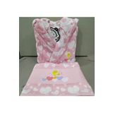 Özdilek Tweety Heart Free Pembe Set Çocuk Bornoz Seti