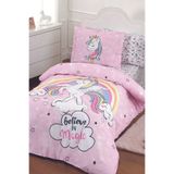 Özdilek Unicorn Tek Kişilik Ranforce Nevresim Takımı - Pembe