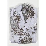Özdilek Unisex Kahve Pamuk Bornoz Emily