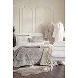 Özdilek Valioso Çift Kişilik Çeyiz Seti 27 Parça Bej Polyester Kumaş Abiye Tema ile Şık Tasarım - 250 x 260 cm