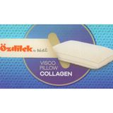 Özdilek Visco Collagen Yastık Körüklü Visco Yastık 60X40+5CM - 44 x 36 x 7 cm - Krem Rengi